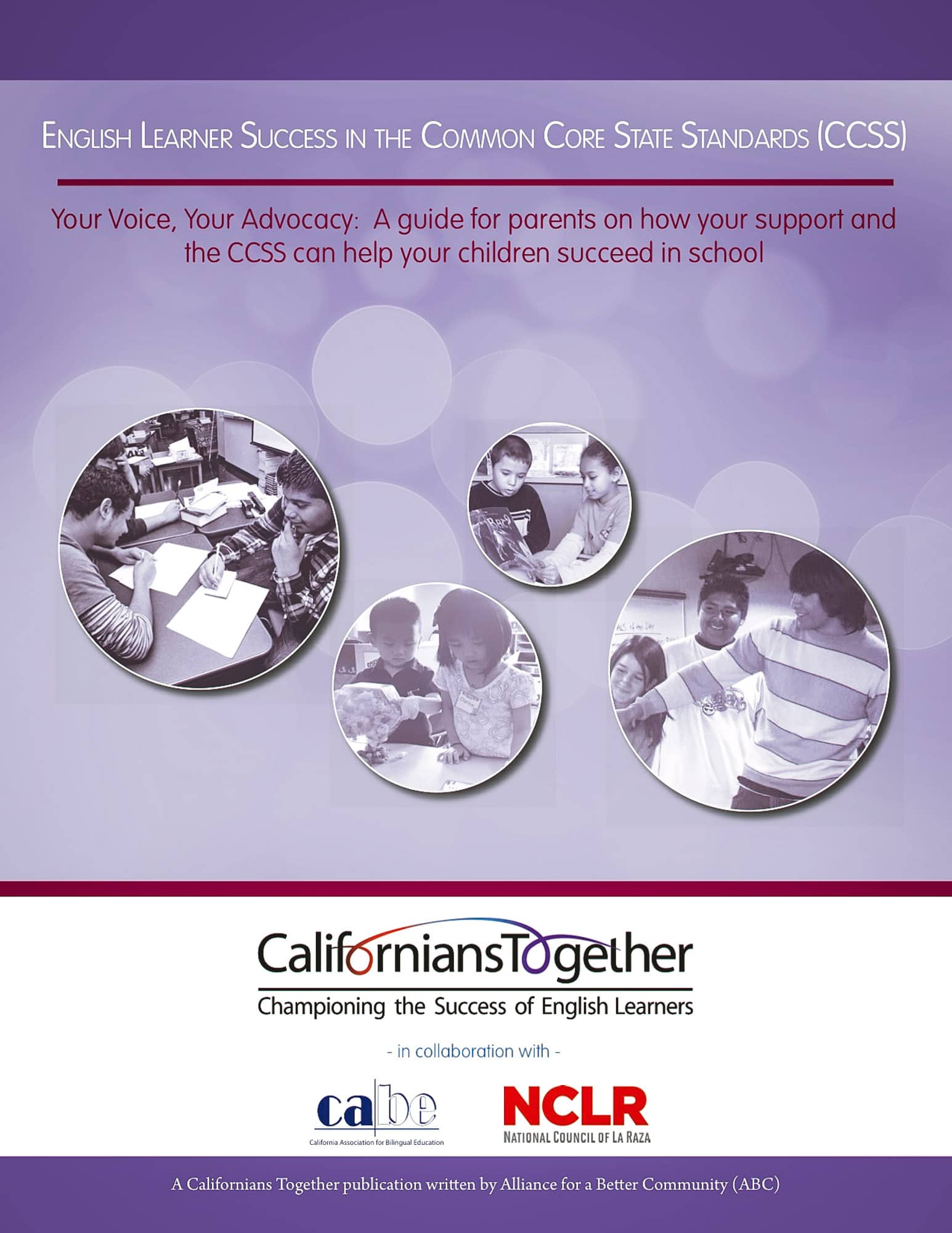 English Learner Success in the Common Core State Standards (CCSS) Your