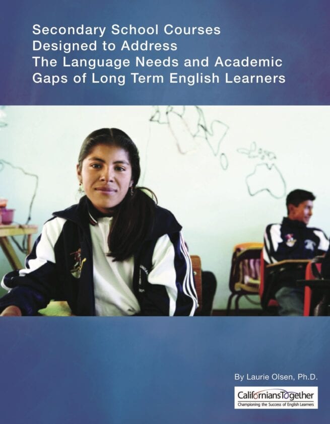 Secondary School Courses to Address The Language Needs and Academic ...